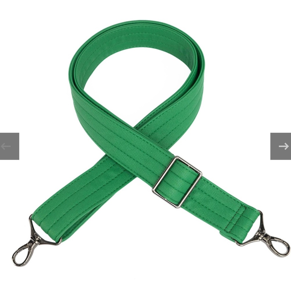 New. Lug. Emerald green Adjustable Matte Luxe VL Bag Strap - 1.5"